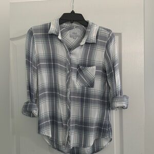 Rails brand plaid women’s shirt